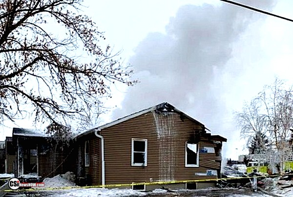 Valley City House Fire Feb 26, 2020      CSi photo