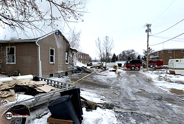 Valley City House Fire Feb 26, 2020      CSi photo