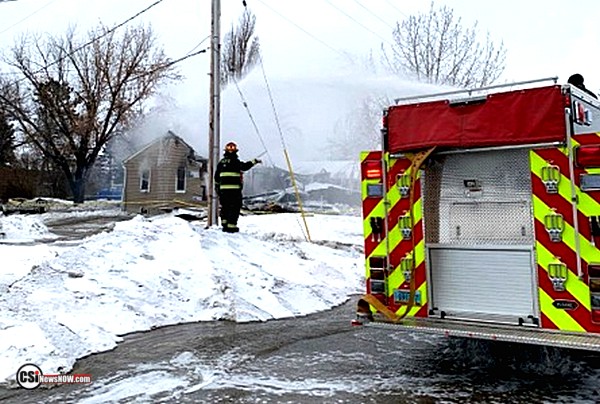 Valley City House Fire Feb 26, 2020      CSi photo