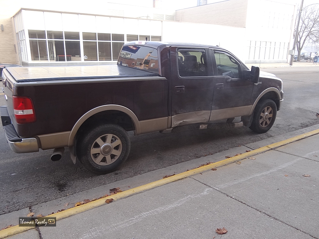 Traffic accident at the corner of  1st Ave S & 2nd street SE     CSi Photo.