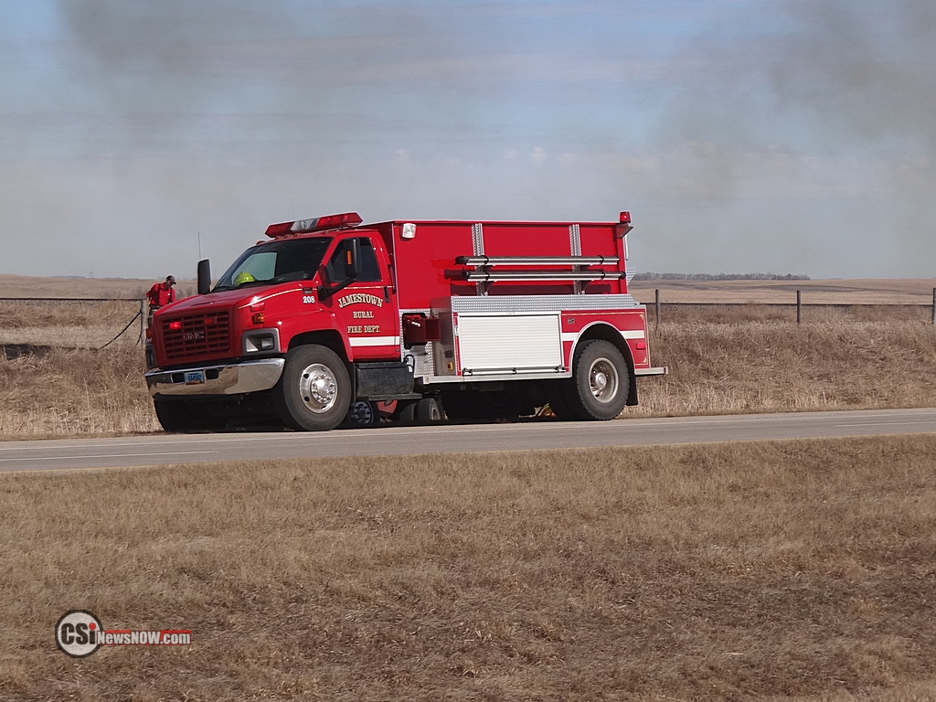 Grass Fire along I94 West  CSi Photo