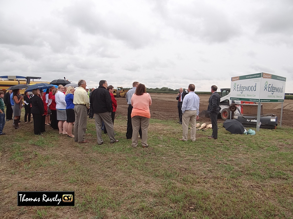 Edgewood Senior Living Ground Breaking  -  CSi Photo.