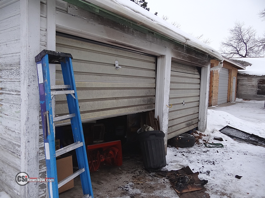 Smoker Garage Fire       CSi Photo