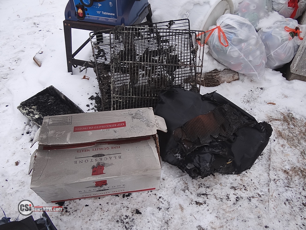 Smoker Garage Fire       CSi Photo