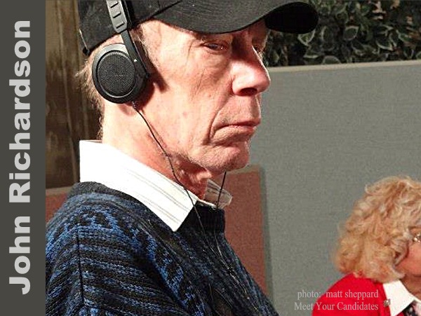 John Richardson - CSi TV 10   Meet Your Candidates