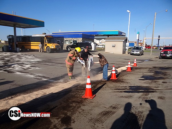Diesel Spill at Tesoro   CSi Photo