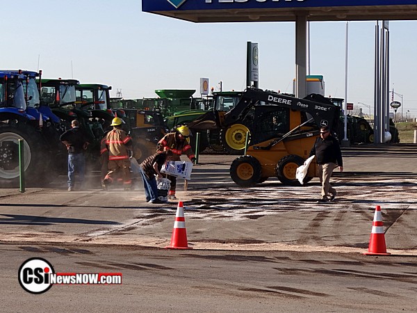 Diesel Spill at Tesoro   CSi Photo