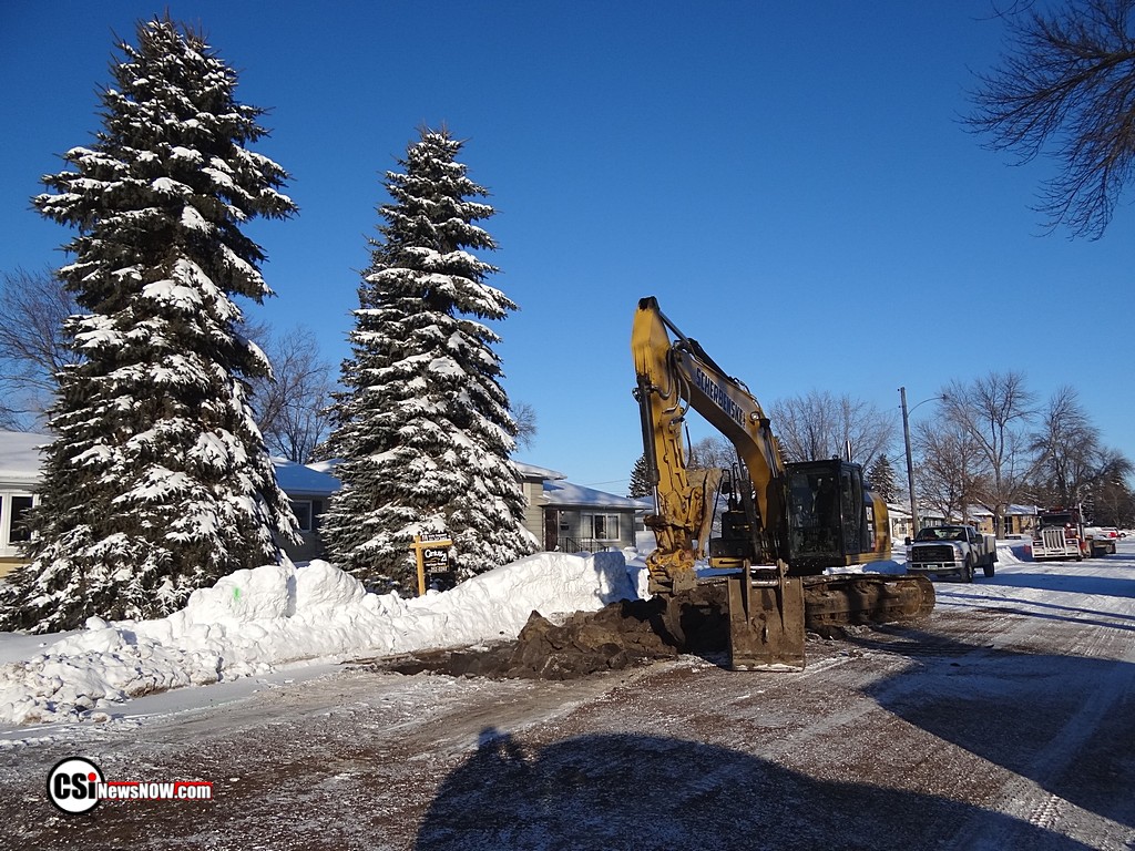 Water Break  300 block 14th Ave NE         CSi Photo