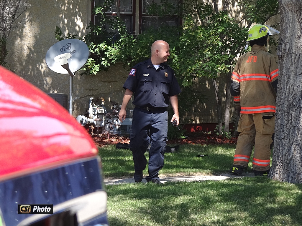 Gas Leak in SE Jamestown    CSi photo