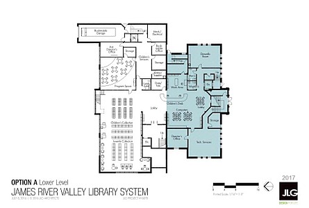 Alfred Dickey Library Expansion - Lower Level 