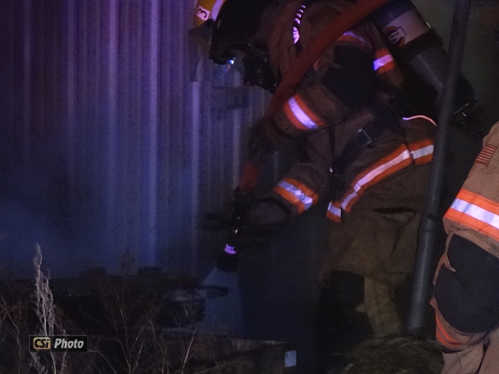 Shop fire NW Jamestown   CSi photo