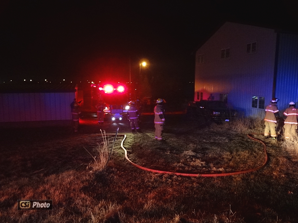 Shop fire NW Jamestown   CSi photo