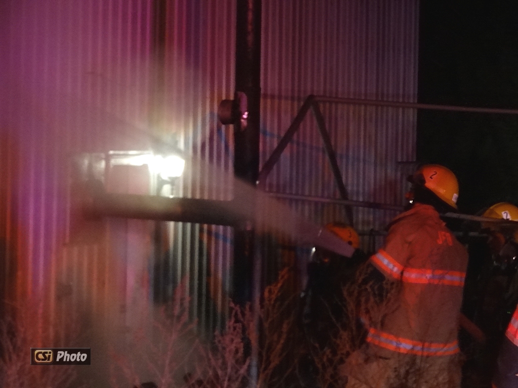 Shop fire NW Jamestown   CSi photo