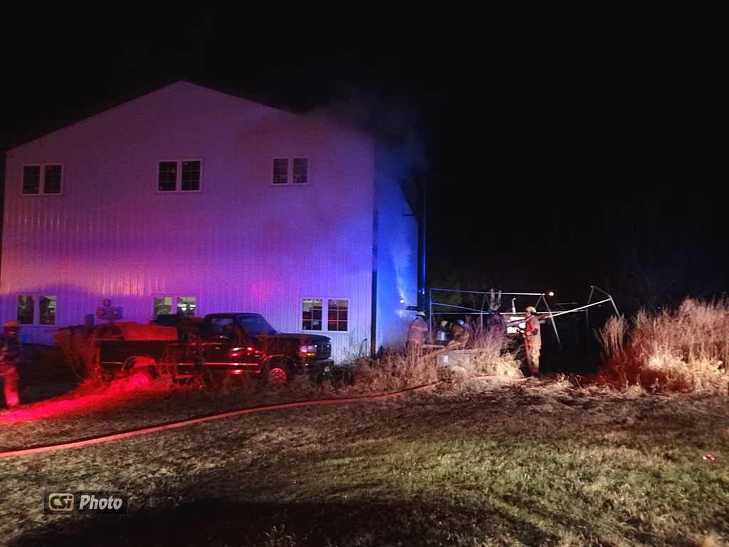 Shop fire NW Jamestown   CSi photo