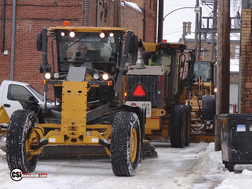 Alley Clean Up Downtown Jamestown        CSi photo