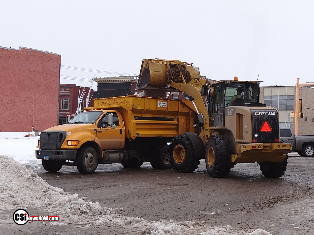 Alley Clean Up Downtown Jamestown        CSi photo