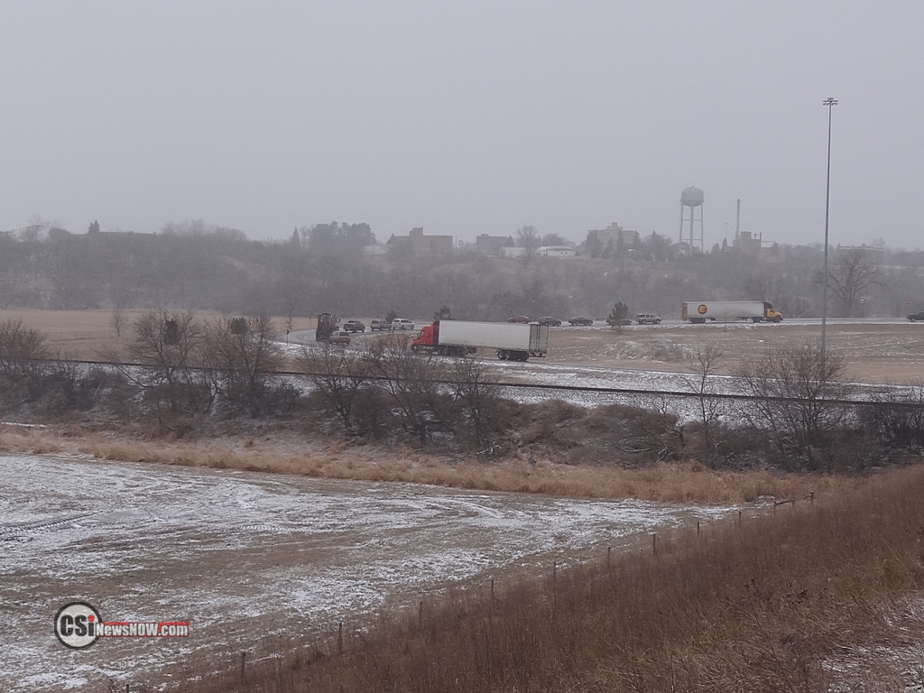 Semi Jack Knife on I94       CSi Photo.