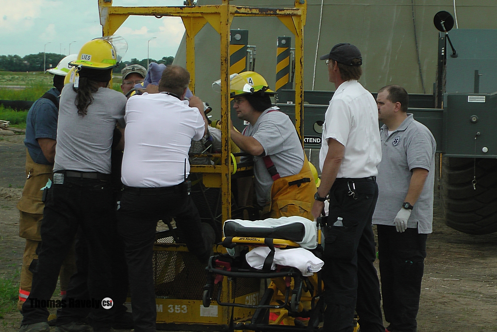 Water tower rescue June 25, 2015 Jamestown, ND  - CSi Photo