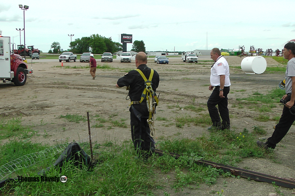 Water tower rescue June 25, 2015 Jamestown, ND  - CSi Photo